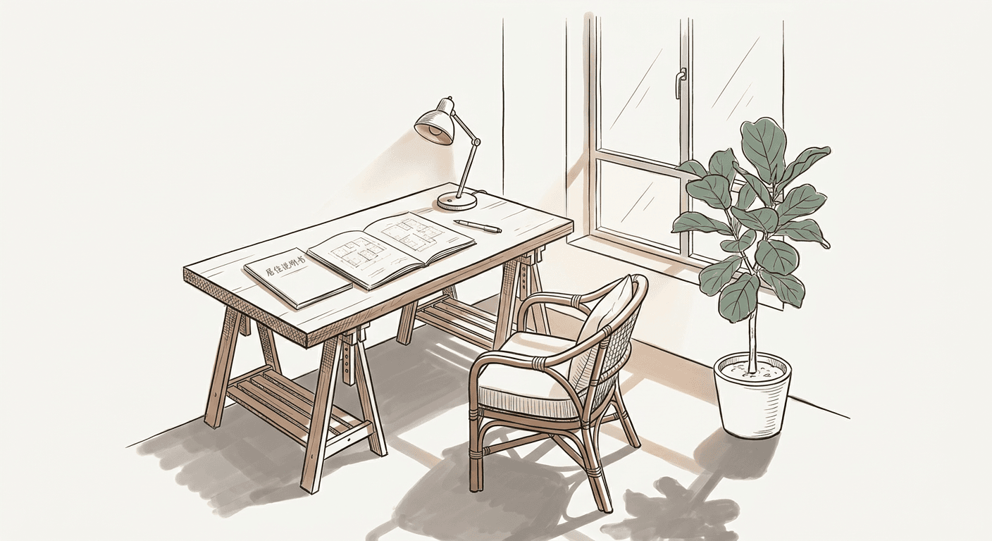 住己梳理结果示意：从居住梳理到沟通 Brief，一页说清需求、边界与重点空间，交给设计师